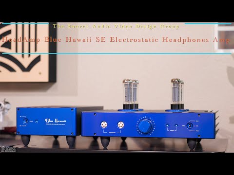 The Ultimate Electrostatic Headphone Amp: Blue Hawaii Special Edition