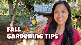 Fall Gardening Tips 🍁🌱