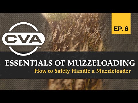 CVA's Essentials of Muzzleloading | How to Safely Handle a Muzzleloader - Episode 6