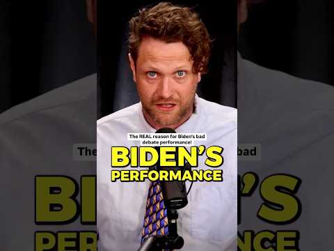 The REAL Reason for Biden’s Debate Performance!