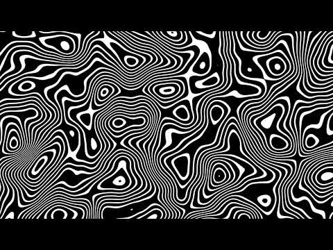 1 Hour of Abstract Wave Height Map Loop | QuietQuests