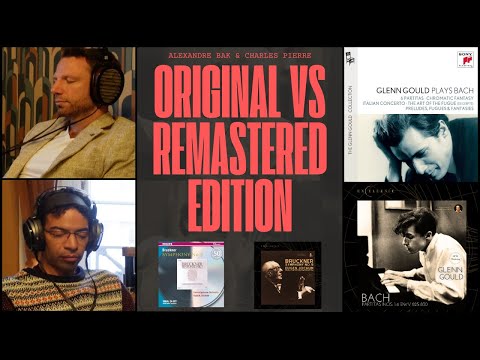 Test: Original vs Remastering with the Best Headphones in the World (Glenn Gould, Eugen Jochum)