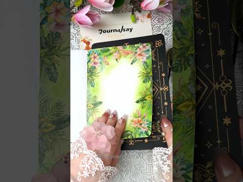 ASMR | Aesthetic Journaling | Creative Journal | journal with me!#journal #asmr #scrapbook #art #fun