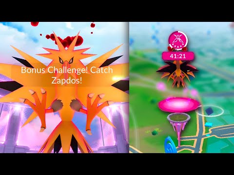 New Debut Dynamax Zapdos Catch in Pokémon Go! Epic Raid Battle & Power-Up Showcase!