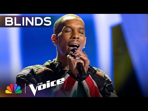 Dimitrius Graham Puts on a Silky Smooth Performance of "Get You" | The Voice Blind Auditions | NBC