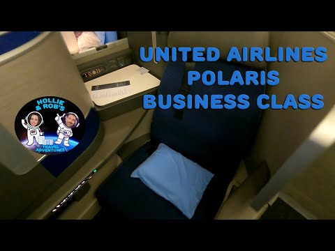 UNITED AIRLINES POLARIS BUSINESS CLASS BOEING 777-200 REVIEW