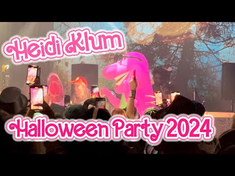 Heidi Klum Halloween Party 2024 in NY!! Barbie Shopping at FAO Schwarz