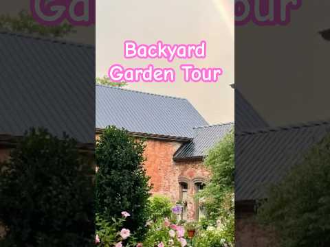 Relaxing Backyard Garden Tour! #garden #gardentour