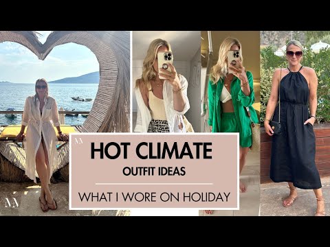 Hot Climate Holiday Wardrobe with Personal Stylist Melissa Murrell. Styling for the everyday woman.