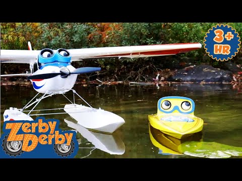 Chase on the Water | Full Episodes | Zerby Derby | 9 Story Kids