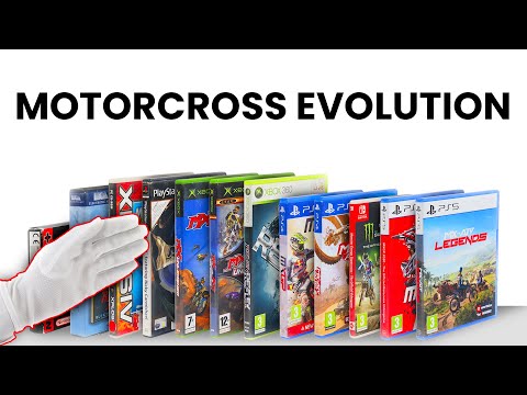 Evolution of Motorcross Games (1984-2024)