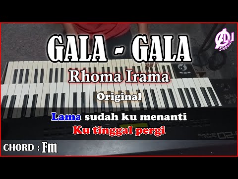 GALA GALA Karaoke Dangdut - Rhoma irama | Korg Pa3x (Chord&Lirik)