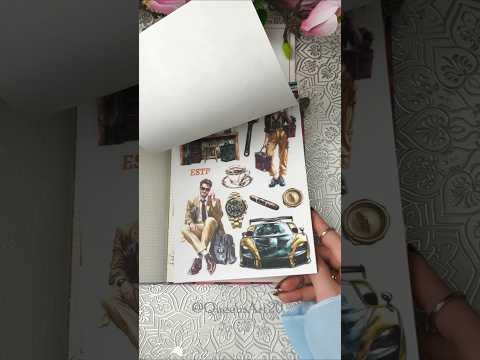 ASMR | Aesthetic Journaling | Creative Journal | journal with me!#journal #asmr #scrapbook #art #fun