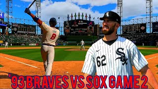 MLB The Show 24 - 1993 Braves VS White Sox game 2