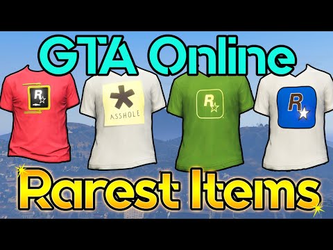 The Rarest Items in GTA Online