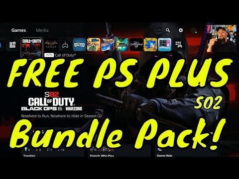 FREE PS Plus Bundle Pack BO6 SO2 Content