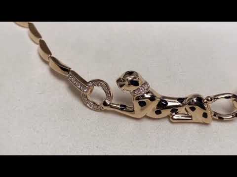 Panther de Cartier Necklace 18k Gold #cartier #necklace #18kgold