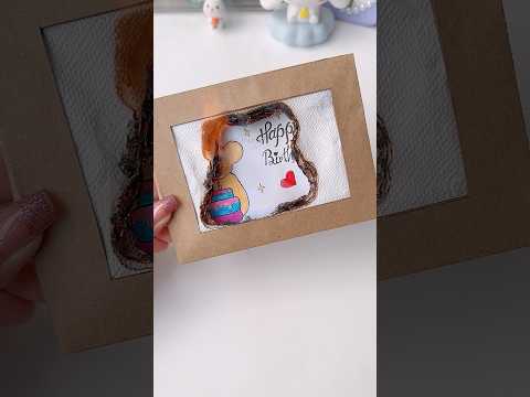 Happy birthday card ideas #craft #youtubeshorts #shorts