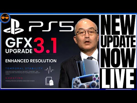 PLAYSTATION 5 ( PS5 ) - SURPRISE GRAPHICS UPGRADE 3.1 NEWS ! - ENHANCED RESOLUTION ! - PS5 PRO / BI…