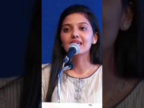 IAS TOPPER SRUSHTI DESHMUKH BEST MOTIVATIONAL SPEECH #motivation #shortsviral