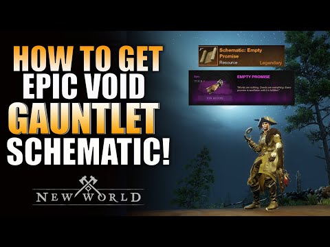 New World How To Get The EPIC Void Gauntlet Schematic "EMPTY PROMISE" (Farming Location)