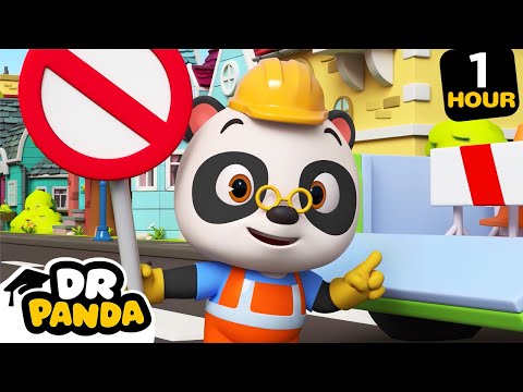 Roadwork Rescue: Dr. Panda Saves Moo from the Loop | NEW COMPILATION | Dr. Panda | 9 Story Kids