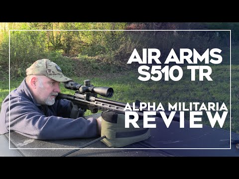 Air Arms S510TR Tactical Air Rifle Review & Accuracy Test - "A tactical take on an awesome rifle"