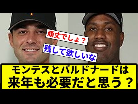 【議論】モンテスとバルドナードは来年も必要だと思う？【反応集】【プロ野球反応集】