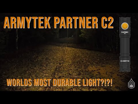 Armytek Partner C2 Warm - Is This The Worlds Most Durable Light!?