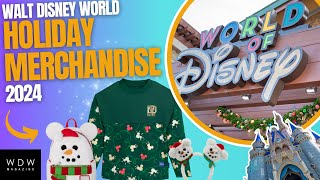 Walt Disney World Christmas Merchandise 2024