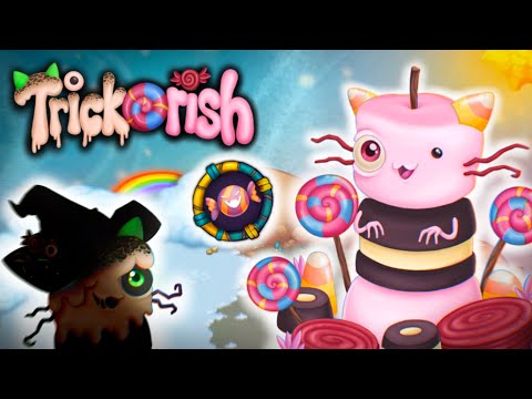 TRICKORISH - Faerie Island Paironormal design - My Singing Monsters