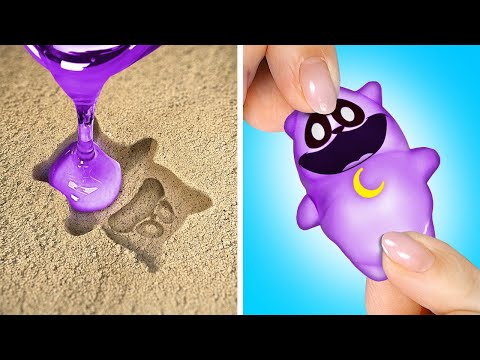 I Made a Squishy Cat! 😻 Fun Fidgets and Easy DIY Toys