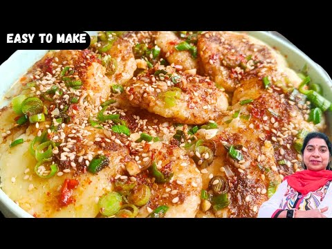 Chili Garlic Potato Snack recipes| snacks recipe in less time | सिफ दो काचे आलू से