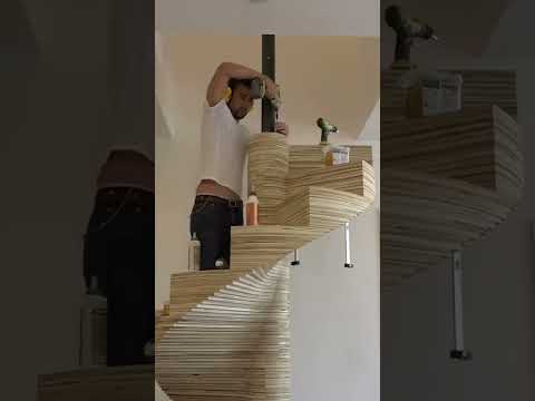 DIY Spiral Stair