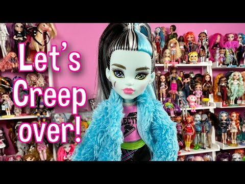 Monster High Creepover Frankie Stein - Loving the Longer Robe!