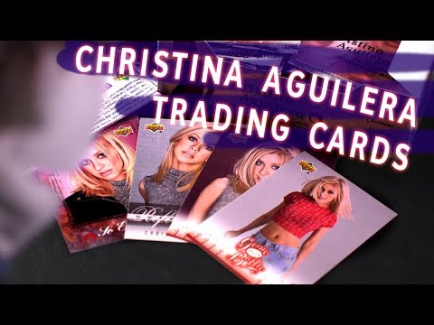 CHRISTINA AGUILERA TRADING CARDS