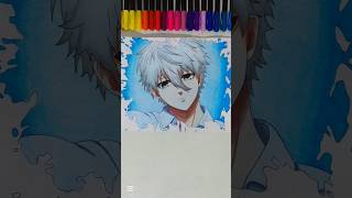 Drawing Nagi Seishiro ⚽️💙- Stained Art 🎨 | from Blue Lock #art #bluelock #nagi