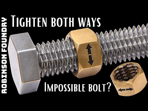 Making a bolt with double threads - DOES IT WORK? - Lost PLA metal casting - 3d print to solid metal