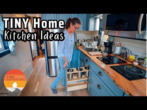 TOP Tiny House Kitchen Design Ideas for ANY Small Kitchen!