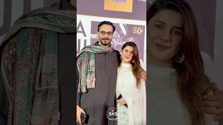 Kubra Khan & Gohar Rasheed at HUM TV Ifta to 😍 #kubrakhan #goharrasheed#HumSathHain #humtvdrama