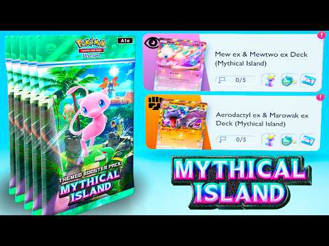 NEW Mythical Island Set in Pokemon Pocket!