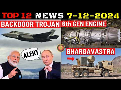 Indian Defence Updates : F-35 Backdoor Trojan,6th Gen Engine,Bhargavastra System,$5Mn CATS Warrior