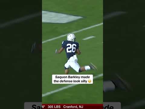 Saquon Barkley had Beaver Stadium rockin’ 🔥