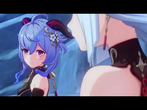 【原神】新衣装を着る甘雨と申鶴【Genshin Impact】