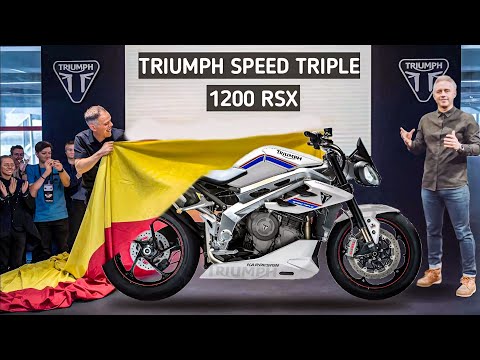 2025 NEW TRIUMPH SPEED TRIPLE 1200 RSX UNVEILED!!