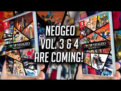 ACA NEOGEO Selection Vol. 3 & 4 Are coming - Here's What's Included!