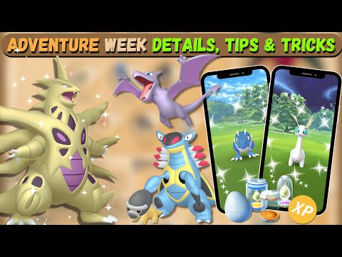 ADVENTURE WEEK DETAILS, TIPS, and TRICKS in Pokémon Go!