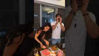 Ankit Gupta celebrates BABY Priyanka Chahar Choudhary birthday ❤️#priyankachaharchoudhary #priyankit