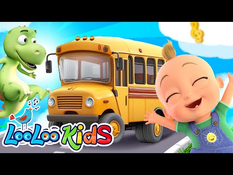 NEW VIDEO 🚨 Wheels On The Bus go Round and Round 😁 LooLoo Kids Nursery Rhymes & Kids Songs