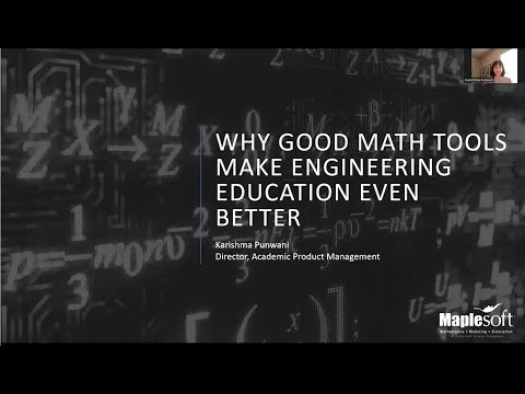 Why Good Math Tools Make Engineering Education Even Better